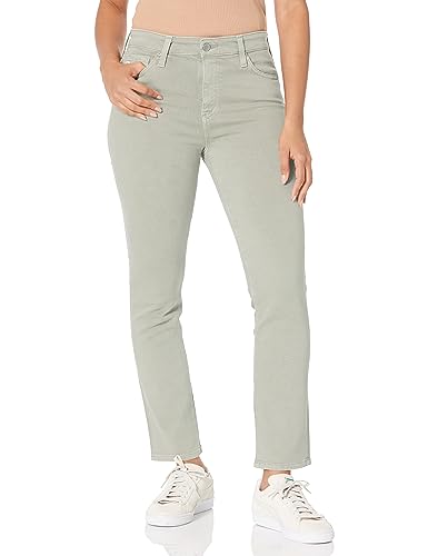 Image of AG Adriano Goldschmied Women's Mari Crop Jeans, Sulfur Fresh Sage, 25