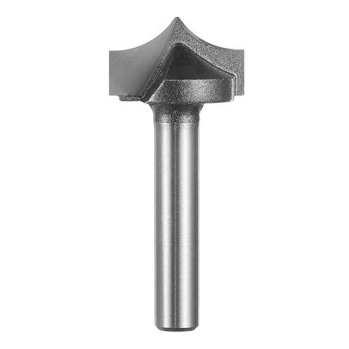 Broca de enrutador para ranurado limpio con radio de 1/4 pulgadas y corte de 3/8