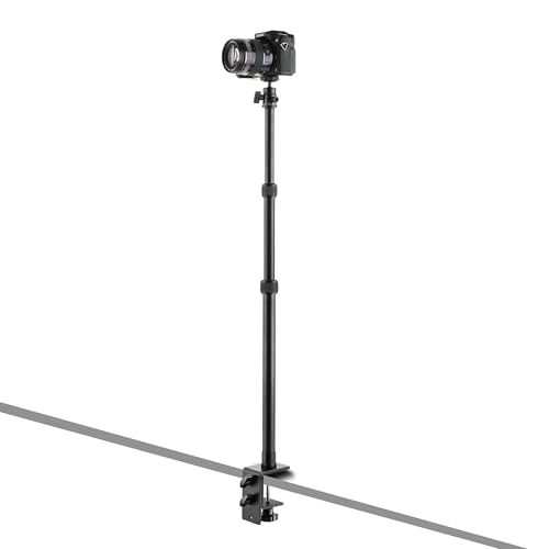 Trípode extensible con abrazadera de mesa MOJOGEAR regulable con soporte para teléfono móvil 3