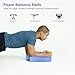 3 Pcs Balance Training Pads, Pilates, Yoga, Exercise Trainer Foam for, Physical Therapy and Rehabilitation Cushion, Workouts Foam Balance Pad