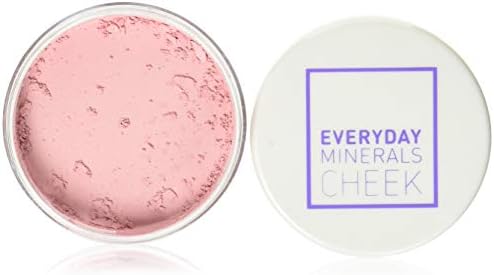 Everyday Minerals | Tea Rose Mineral Blush Powder | Vegan | Cruelty Free |Natural Mineral Makeup | Warm Baby Pink Blush|