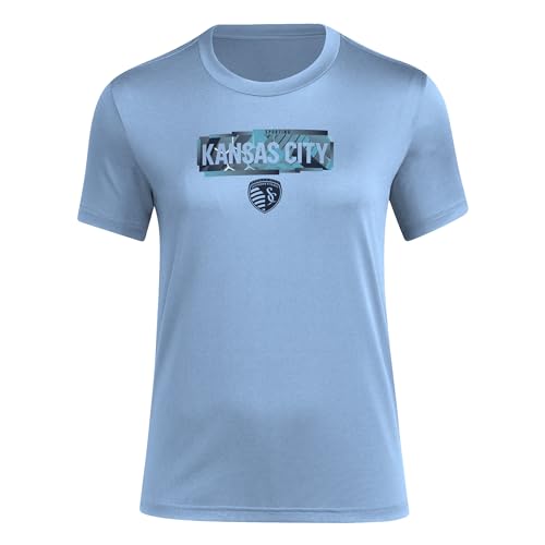 Image of adidas Women's MLS Team Pre-Game Short Sleeve T-Shirt
