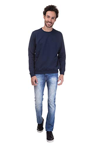 Blusão Malwee Modelagem Tradicional Masculino, Azul Marinho, G