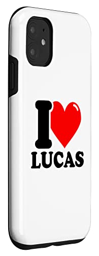 Iphone 11 I Love Lucas Case #TOP2
