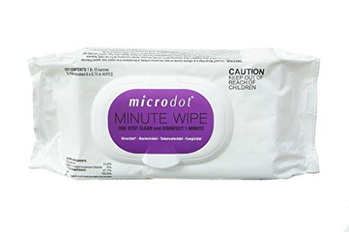 Microdot Minute Wipe Flow Pack 60ct (Pack of 3)
