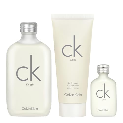 Image of Calvin Klein Unisex One Giftset (Eau De Toilette 100ml + Body Wash 100ml + Eau De Toilette 15ml)