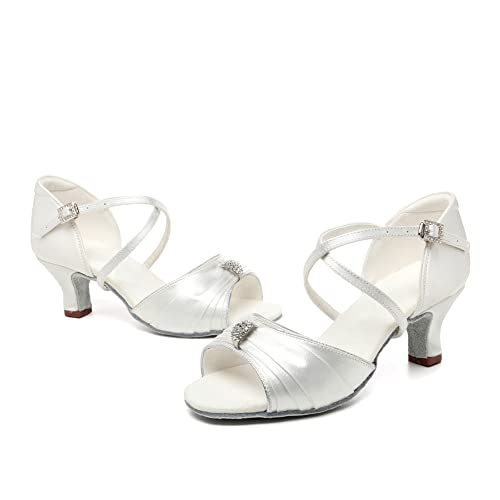 SWDZM Women Latin Ballroom Practice Dance Shoes Tango Salsa Professional Practice Dance Shoes3