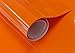 Vinile adesivo arancione brillante 60 x 300 cm per mobili cucina pareti finestre manuali carta adesiva decorativa (60 x 300 cm, arancione)