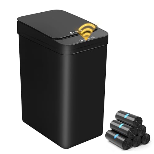 LJIACLEA 4 Gallon Bathroom Smart Touchless Trash Can