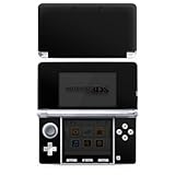 DeinDesign Skin kompatibel mit Nintendo 3 DS Folie Sticker einfarbig schwarz Farbe