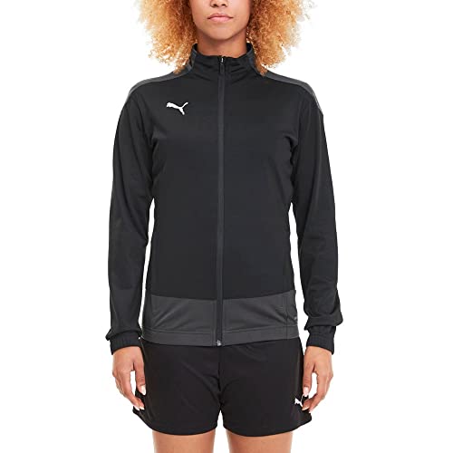 Puma - Womens Teamgoal 23 Training Jacket W, Size: Small, Color: Puma Black/Asphalt