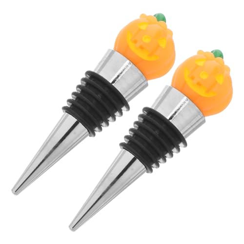 CONGARTENO 2 pezzi Chiusura per Vino Halloween Forma di Cappello da Strega Sigillante Ermetico in Resina per Bottiglie Riutilizzabili e Adatto a Feste Autunnali e Banchetti