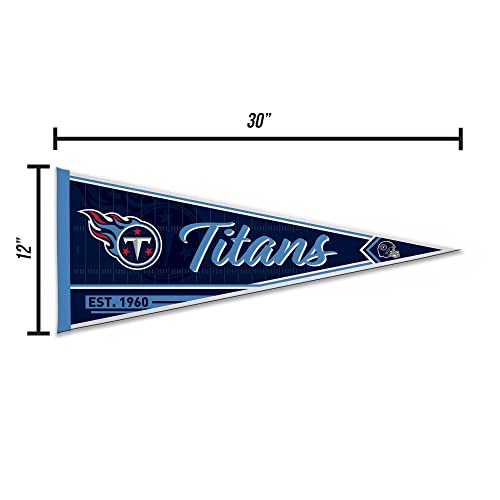 Image of Rico Industries NFL Football Classic 12 inch x 30 inch Felt Wall Decor Pennant - Great for Home /Bed Room /Man Cave Decor