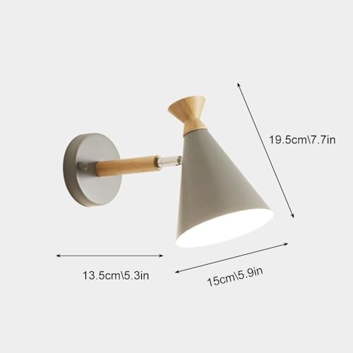 Lámpara de pared moderna orientable para leer en el dormitorio sin deslumbrar 3