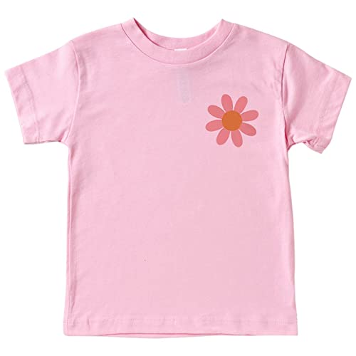 Generic Toddler Girls Shirts Short Sleeve Blouses Summer Crew Neck Tees Soft Blouse T-Shirt
