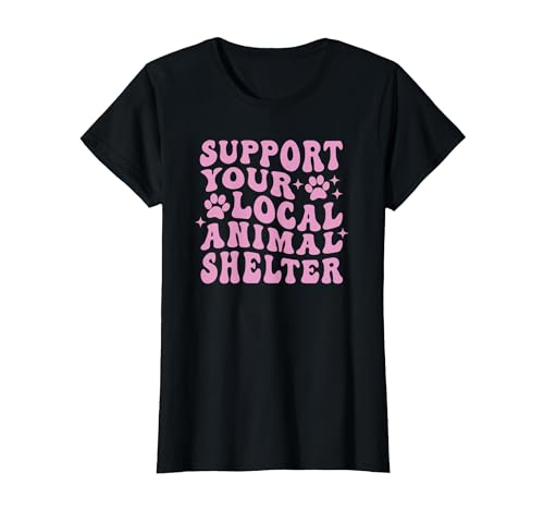 Support Your Local Animal Shelter Rescue Dogs Fur Mama Retro