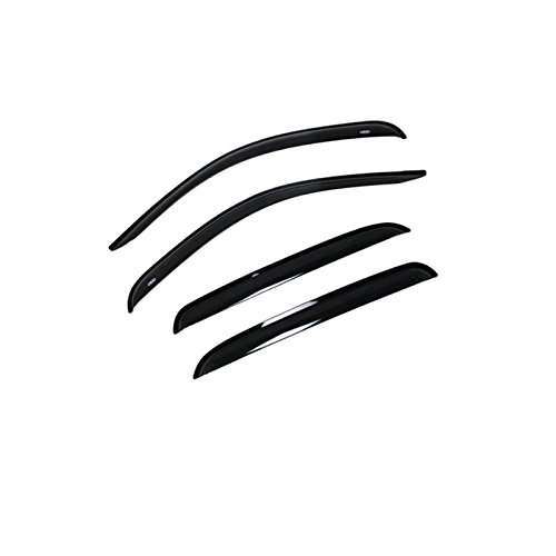 Gldifa Window Visor Compatible With 2007-2013 Chevy Silverado/1500/Gmc Sierra New Body Extended Cab Sun/Rain Guards Wind Deflector 4Pc #TOP8