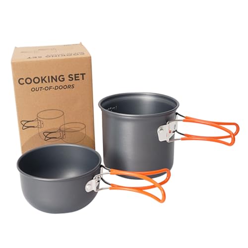 Ustensiles cuisine plein air Alipis casseroles durables