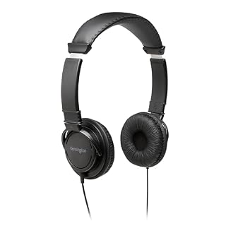 Kensington Classic EQ 3.5mm Headphone, 6 ft (1.8m) Nylon Braided Cord, for School, Kids, Adults, Padded Adjustable Headband, Black (K97602WWB) - Les Beatles, Paul McCartney, John Lennon, RIngo Starr, George Harrison