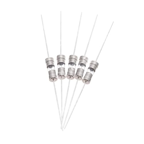 Fusible de vidrio 2A con conexión axial de 3,6x10mm evita averías en placas PCB