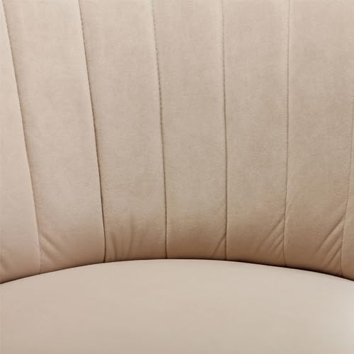 Sillón Plegable Velvet Beige miniatura 3