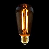 rustikale gartenmöbel Energieeffizienzklasse: F LED Rustika Filament Edison Glühbirne 2W E27 Gold extra warm 2200K ST19 Kolbenform