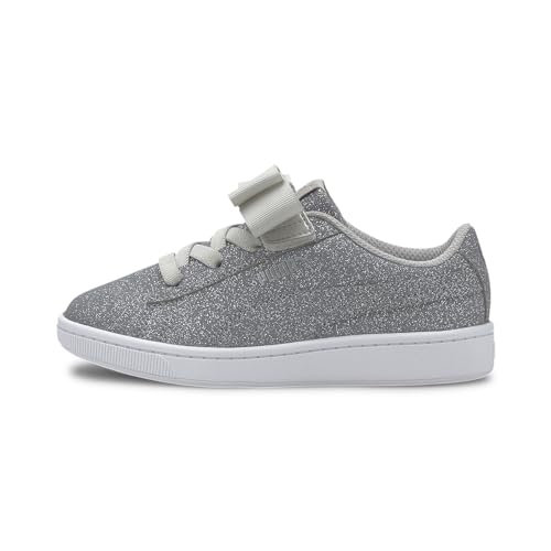Baskets PUMA fille Vikky V2 Ribbon Glitz AC basket basse rose paillettes enfant