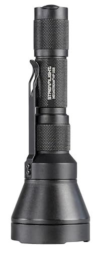 Image of Streamlight 66211 MegaStream HP USB 1350-Lumen 310000-Candela Rechargeable EDC Flashlight Includes Rechargeable Battery, USB-C Cable, and Holster, Black