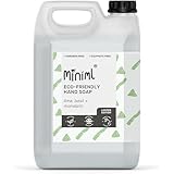 Miniml Hand Soap Wash Liquid 5L Refill - Lime, Basil & Mandarin Infused Hand, Skin & Body Wash Gel for Soft and Sensitive Skin Care - 100% Vegan & Cruelty Free
