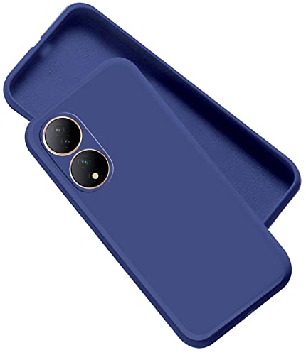 Image of A rtistque Back Cover Case for Vivo Y100 5G with Camera Protection | Shockproof TPU | Stylish Protective Design | Slim Fit | Ultra Matte | Vivo Y100 Back Cover - Blue