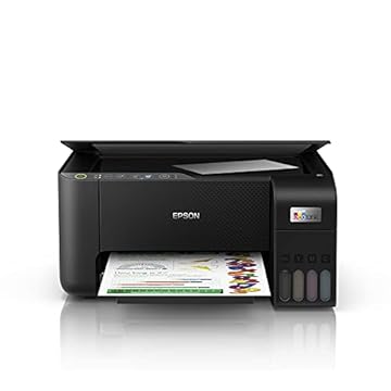 Epson EcoTank L3250 - Multifuncional, Tanque de Tinta Colorida, Wi-Fi Direct, USB, Bivolt, Preto