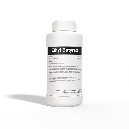 Ethyl Butyrate - Premium-Quality Industrial and Laboratory Grade, Tamper-Evident Sealed Bottles 500mL