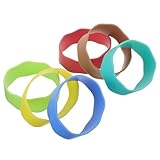 Allaitement en toute sécurité : la housse isolante pour biberon est dotée d’une conception en silicone ventilée pour prévenir les brûlures du lait chaud et améliorer la sécurité lors de l’allaitement au biberon en toutes circonstances. étiquettes pour biberons pour tout-petits, protège-biberon en silicone