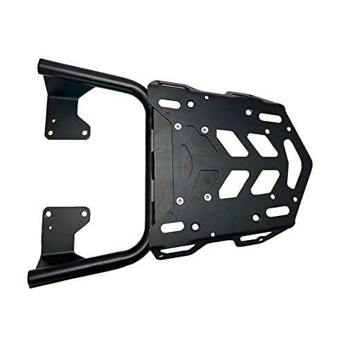 Support fixation boîte queue CB150X porte-bagages arrière moto rigide en acier - 5