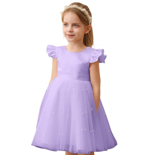 Vestido de noche para niña con falda de tutú de alta costura