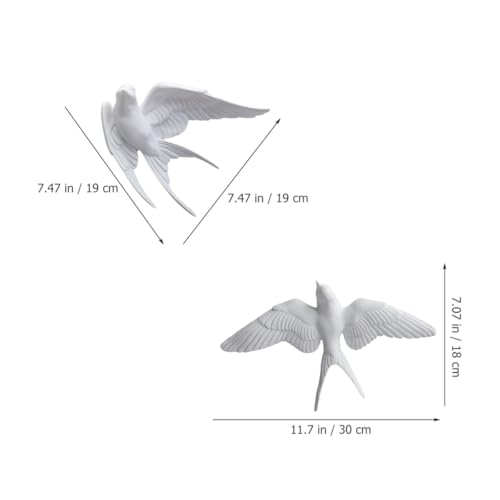 Ornement Rustique Oiseau 3D pour Espace Extérieur et Terrasse - 2