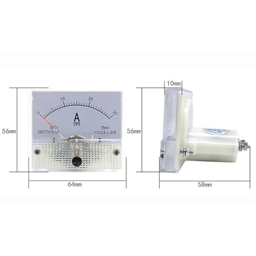 Ampèremètre analogique 85C1 DC 150A pour mesure précise du courant continu - 2