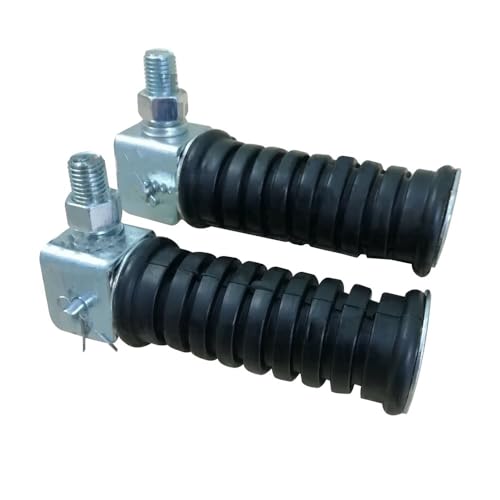 Repose-pieds universels de moto arrière avec filetage de 10 mm aux finitions soignées