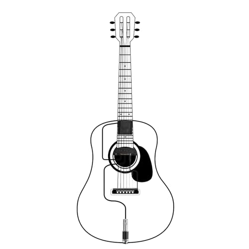 Professional Acoustic Guitar Pickup Magnetic Microphone Piezo Three Pickup System Suitable for Stage Performance High Reduction of Acoustic Guitar