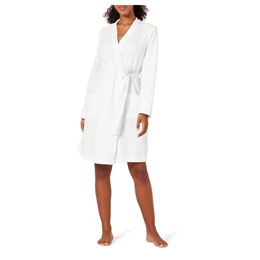 Amazon Essentials Bata Media Ligera con Diseño Gofrado (Disponible en Tallas Grandes) Mujer, Blanco, XS