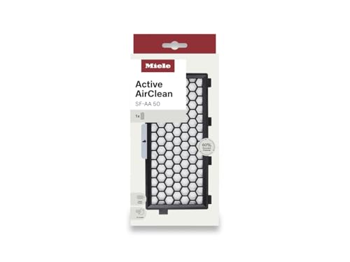 Miele Genuine SF-AA 50 Active AirClean Filter for Miele Vacuum Cleaners (Guard, Complete C2/C3, Compact C1/C2)