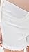 JOE'S JEANS Women's The Ozzy Maternity Shorts, White, 29