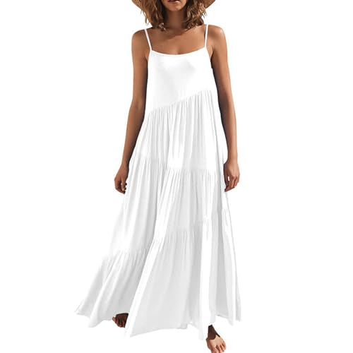 Robe ample à bretelles légère contre la chaleur de l'été - 2