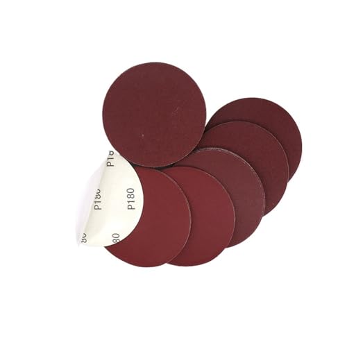 Hojas de lijado, papel de lija autoadhesivo, disco de lijado en seco de 6 pulgadas y 150MM, grano de 60 a 2000 for lijado y pulido(2000,5 Pcs)