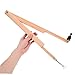 HOMSFOU Wood Drawing Compass Woodworking Scriber Compass for Teachers Maker Essential Classroom Teaching Stationery Tool for and Drafting