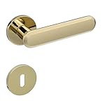 Gavroche Türgriffe Set BB Buntbart | Türklinken für Innentüren in glanz Gold...