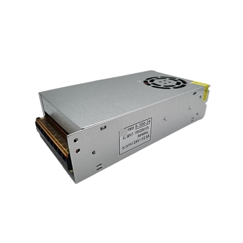 Bloc d'alimentation 24V 300W S-24V-300W avec ventilateur 12.5A