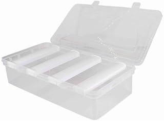 Plastic Bangle Organizer Box with Clear Lid – Multi Slot Jewelry Storage Case for Bangles, Bracelets & Accessories, Lightw... Price In India