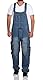 Jet Lag Herren Latz Jeans Overall A Lange Jeans-Hose Loose Fit Light Navy 3XL