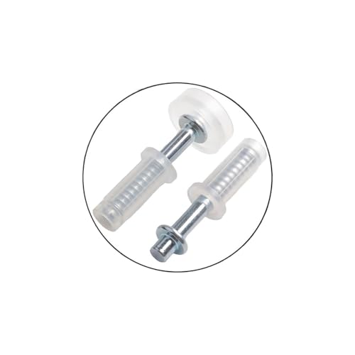 Kit de herrajes para puertas bifold Durable 8 piezas con pivote y rueda guía para clóset, reemplazo deslizante miniatura 5